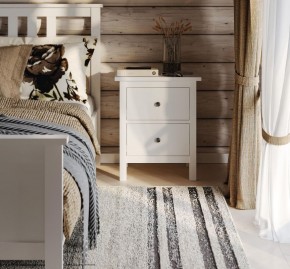 Комод 02 Кантри белый с двумя ящиками в Карталах - kartaly.ok-mebel.com | фото 4
