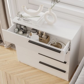 Комод Айрон КМ-02 (белый) в Карталах - kartaly.ok-mebel.com | фото 3