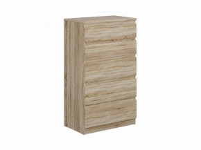 Комод КАСТОР с пятью ящиками, цвет Дуб Сонома в Карталах - kartaly.ok-mebel.com | фото