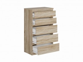 Комод КАСТОР с пятью ящиками, цвет Дуб Сонома в Карталах - kartaly.ok-mebel.com | фото 2