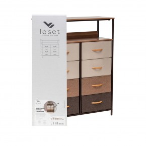 Комод Leset Локи 8 ящ. с полкой в Карталах - kartaly.ok-mebel.com | фото 10