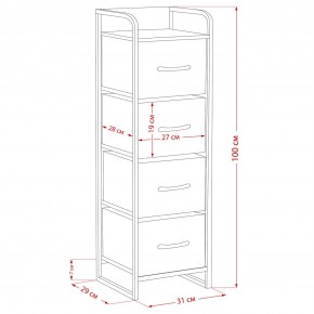 Комод Leset Ноа 4 ящика в Карталах - kartaly.ok-mebel.com | фото 9