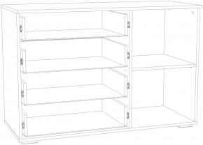 Комод НМ 041.39 "Банни" (Бисквит) в Карталах - kartaly.ok-mebel.com | фото 4