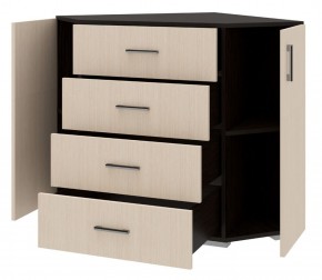 СОФИЯ Комод угловой К780 (венге/дуб белфорд) в Карталах - kartaly.ok-mebel.com | фото 2