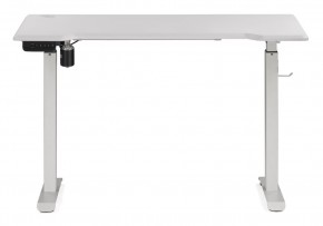 Компьютерный стол Маркос с механизмом подъема 120х75х75 белый / шагрень белая в Карталах - kartaly.ok-mebel.com | фото 2