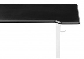 Компьютерный стол Маркос с механизмом подъема 140х80х75 черная шагрень / белый в Карталах - kartaly.ok-mebel.com | фото 8
