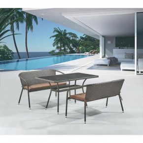 Комплект мебели из иск. ротанга T286A/S139A-W53 Brown в Карталах - kartaly.ok-mebel.com | фото 1