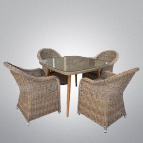 Комплект мебели T368/Y490 Beige (4+1) в Карталах - kartaly.ok-mebel.com | фото