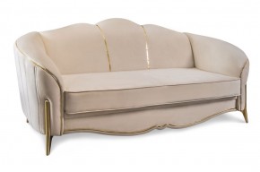 Комплект мягкой мебели Lara 3-1-1 с раскладным механизмом (бежевый/золото) в Карталах - kartaly.ok-mebel.com | фото 2