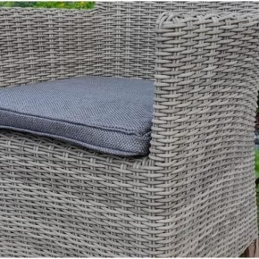 Комплект плетеной мебели AM-395C/T395 Grey 4Pcs (4+1) в Карталах - kartaly.ok-mebel.com | фото 3