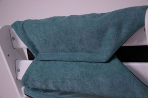 Комплект растущий стул и подушки Конёк Горбунёк Комфорт  (Бело-мятный, Волна) в Карталах - kartaly.ok-mebel.com | фото 3
