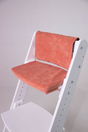 Комплект растущий стул и подушки Конёк Горбунёк Комфорт  (Белый, Терракота) в Карталах - kartaly.ok-mebel.com | фото 1