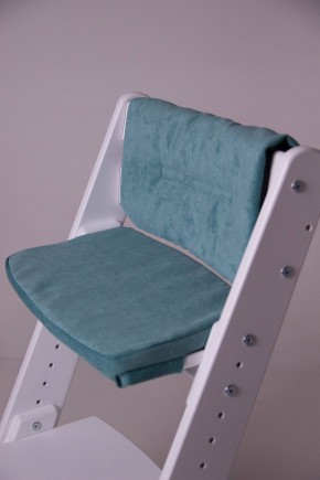 Комплект растущий стул и подушки Конёк Горбунёк Комфорт  (Белый, Волна) в Карталах - kartaly.ok-mebel.com | фото