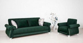 Комплект Роуз ТД 411 диван-кровать + кресло + комплект подушек в Карталах - kartaly.ok-mebel.com | фото