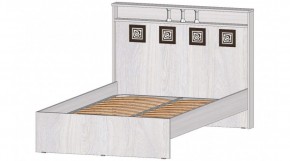КОСТА-РИКА Кровать 1200 с основанием (анкор светлый) в Карталах - kartaly.ok-mebel.com | фото