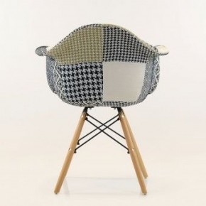 Кресло Barneo N-14 Patchwork трехцветный в Карталах - kartaly.ok-mebel.com | фото 3