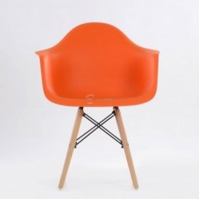 Кресло Barneo N-14 WoodMold оранжевый в Карталах - kartaly.ok-mebel.com | фото 2