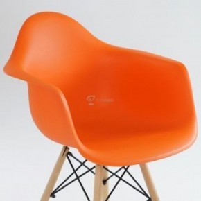 Кресло Barneo N-14 WoodMold оранжевый в Карталах - kartaly.ok-mebel.com | фото 4