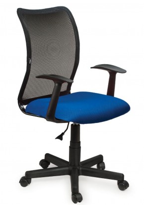 Кресло BRABIX "Spring MG-307", с подлокотниками, комбинированное синее/черное TW, 531404 в Карталах - kartaly.ok-mebel.com | фото 1