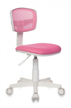 Кресло детское Бюрократ CH-W299/PK/TW-13A розовый в Карталах - kartaly.ok-mebel.com | фото 1