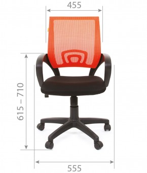 Кресло для оператора CHAIRMAN 696 black (ткань TW-11/сетка TW-01) в Карталах - kartaly.ok-mebel.com | фото 4