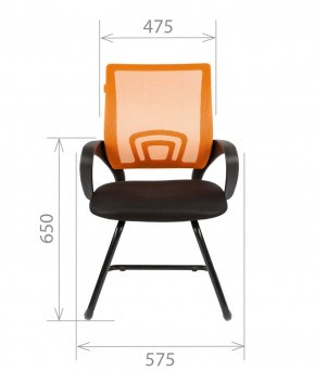 Кресло для оператора CHAIRMAN 696 V (ткань TW-11/сетка TW-01) в Карталах - kartaly.ok-mebel.com | фото 5