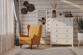 Кресло для отдыха Вало жёто-оранжевый, ткань рогожка в Карталах - kartaly.ok-mebel.com | фото 3
