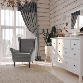 Кресло для отдыха Вало серый, ткань рогожка в Карталах - kartaly.ok-mebel.com | фото 2