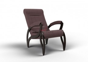 Кресло для отдыха Зельден 20-Т-КМ (ткань/венге) КОФЕ С МОЛОКОМ в Карталах - kartaly.ok-mebel.com | фото 1