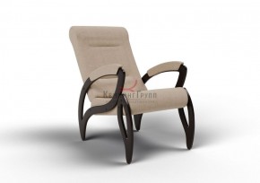 Кресло для отдыха Зельден 20-Т-П (ткань/венге) ПЕСОК в Карталах - kartaly.ok-mebel.com | фото 1