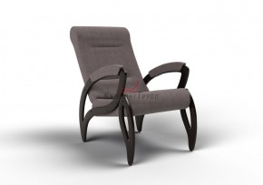 Кресло для отдыха Зельден 20-Т-ГР (ткань/венге) ГРАФИТ в Карталах - kartaly.ok-mebel.com | фото