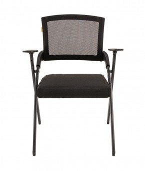 Кресло для посетителей CHAIRMAN NEXX (ткань стандарт черный/сетка DW-01) в Карталах - kartaly.ok-mebel.com | фото 2