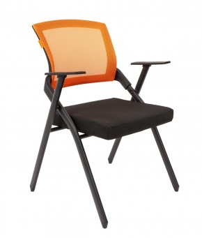 Кресло для посетителей CHAIRMAN NEXX (ткань стандарт черный/сетка DW-66) в Карталах - kartaly.ok-mebel.com | фото