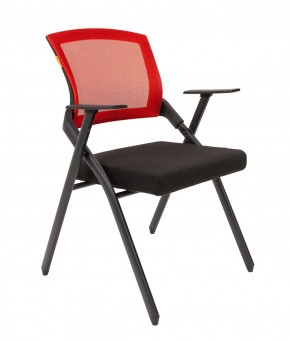 Кресло для посетителей CHAIRMAN NEXX (ткань стандарт черный/сетка DW-69) в Карталах - kartaly.ok-mebel.com | фото
