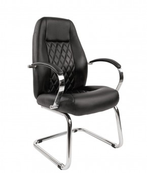 Кресло для посетителя CHAIRMAN 950 V Черное в Карталах - kartaly.ok-mebel.com | фото