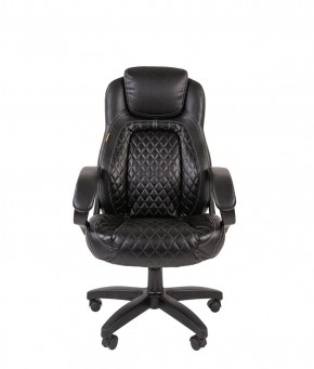 Кресло для руководителя  CHAIRMAN 432 (Экокожа черная) в Карталах - kartaly.ok-mebel.com | фото 2