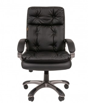Кресло для руководителя  CHAIRMAN 442 (экокожа черная) в Карталах - kartaly.ok-mebel.com | фото