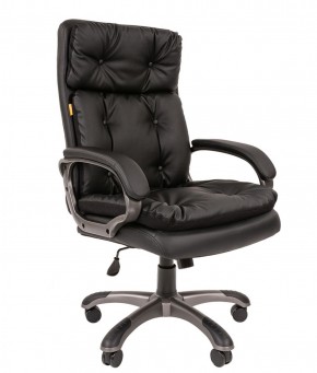 Кресло для руководителя  CHAIRMAN 442 (экокожа черная) в Карталах - kartaly.ok-mebel.com | фото 2