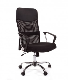 Кресло для руководителя CHAIRMAN 610 N (15-21 черный/сетка черный) в Карталах - kartaly.ok-mebel.com | фото