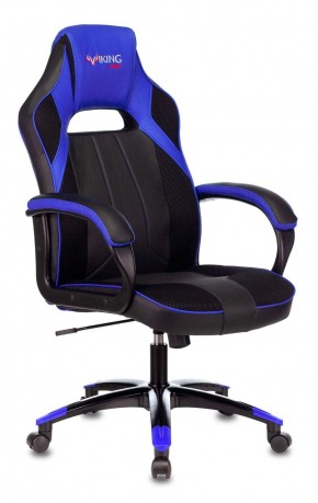 Кресло игровое Бюрократ VIKING 2 AERO BLUE черный/синий в Карталах - kartaly.ok-mebel.com | фото 1