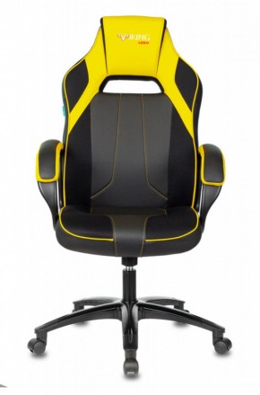 Кресло игровое Бюрократ VIKING 2 AERO YELLOW черный/желтый в Карталах - kartaly.ok-mebel.com | фото 2