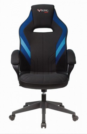 Кресло игровое Бюрократ VIKING 3 AERO BLUE черный/синий в Карталах - kartaly.ok-mebel.com | фото 2