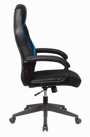 Кресло игровое Бюрократ VIKING 3 AERO BLUE черный/синий в Карталах - kartaly.ok-mebel.com | фото 3