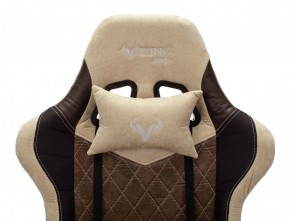 Кресло игровое Бюрократ VIKING 7 KNIGHT BR FABRIC коричневый/бежевый в Карталах - kartaly.ok-mebel.com | фото 6
