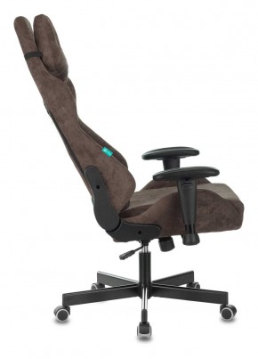 Кресло игровое Бюрократ VIKING KNIGHT LT10 FABRIC коричневый в Карталах - kartaly.ok-mebel.com | фото 2