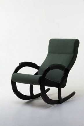 Кресло-качалка КОРСИКА 34-Т-AG (зеленый) в Карталах - kartaly.ok-mebel.com | фото