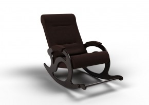 Кресло-качалка Тироль 12-Т-ГР (ткань/венге) ГРАФИТ в Карталах - kartaly.ok-mebel.com | фото
