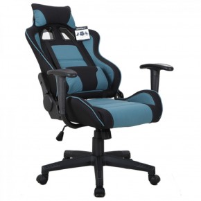 Кресло компьютерное BRABIX "GT Racer GM-100" (черное/голубое) 531818 в Карталах - kartaly.ok-mebel.com | фото 4