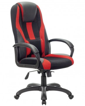 Кресло компьютерное BRABIX PREMIUM "Rapid GM-102" (экокожа/ткань, черное/красное) 532107 в Карталах - kartaly.ok-mebel.com | фото