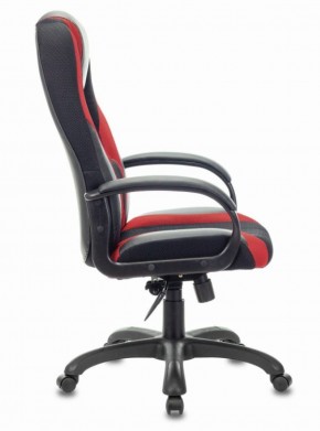 Кресло компьютерное BRABIX PREMIUM "Rapid GM-102" (экокожа/ткань, черное/красное) 532107 в Карталах - kartaly.ok-mebel.com | фото 3